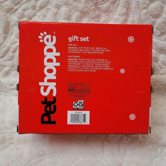 Pet Shoppe Dog and Owner Coffee and Brunch 4 Piece Gift Set New in Box - Picture 2 of 3